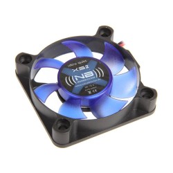 VENTILADOR 12VDC 80X80X25mm BLACK SILENT X2 26.5CFM