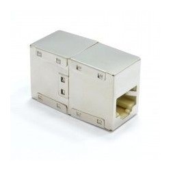 ADAPTADOR RJ45 FEMEA / FEMEA 8C METALICA