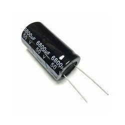 CONDENSADOR ELETROLITICO 6800uF 50V VERTICAL