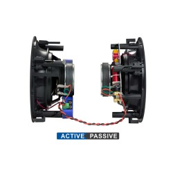 NEXT AUDIOCOM C6B Pro PAR COLUNAS TECTO 6.5" 120W  ATIVA+SLAVE