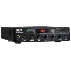 NEXT AUDIOCOM MX120 AMPLIFICADOR LINHA 120W MIC USB/BT