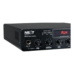 NEXT AUDIOCOM MX120 AMPLIFICADOR LINHA 120W MIC USB/BT