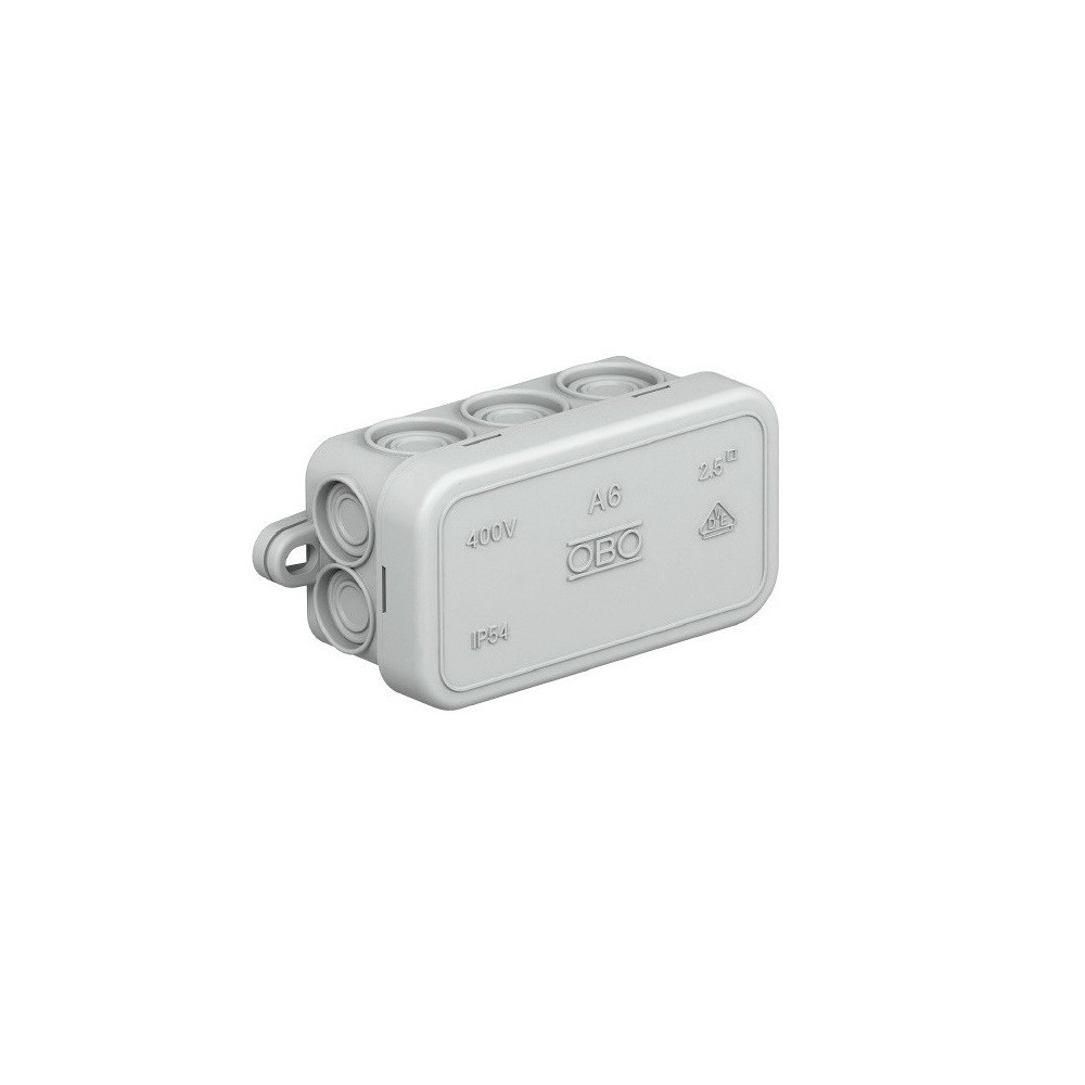 CAIXA DERIVAÇÃO ESTANQUE A6 IP55  80X43X34mm