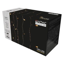 CORTINA 150 LEDS BRANCO 1.5X1.5M IP44