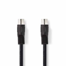 EXTENSAO AUDIO DIN 5P MACHO MACHO 2MTS