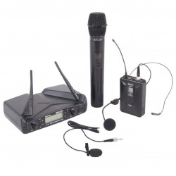 EIKON WM700DKIT SISTEMA MICRO S/ FIOS HEADSET + LAPELA + MAO UHF