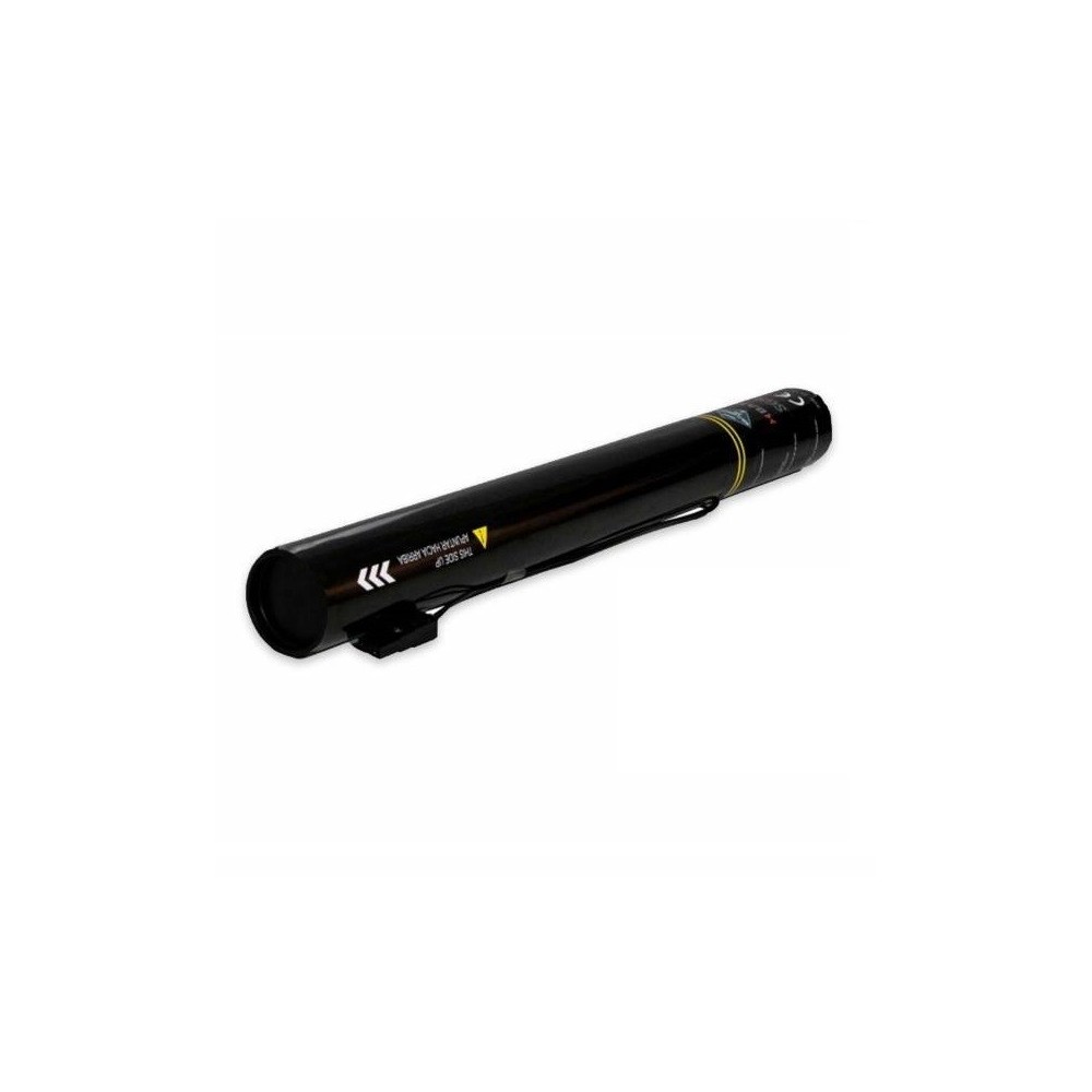 CANHAO ELETRICO 50CM CONFETIS PAPEL RETANGULAR SEDA BRANCO