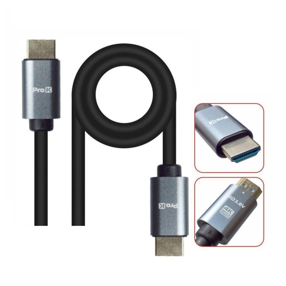 EXTENSAO HDMI 2.0 MACHO / HDMI MACHO 2MTS
