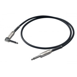 CABO PROFISSIONAL JACK 6.3 MACHO MONO / 6.3 MACHO MONO CURVA 6mt