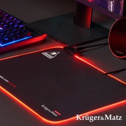 TAPETE PARA RATO GAMING COM LEDS