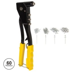 ALICATE CRAVAR REBITES COM 60 PEÇAS