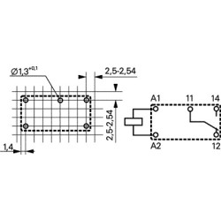 RELE ELETROMAGNETICO SPDT 3VDC 5A