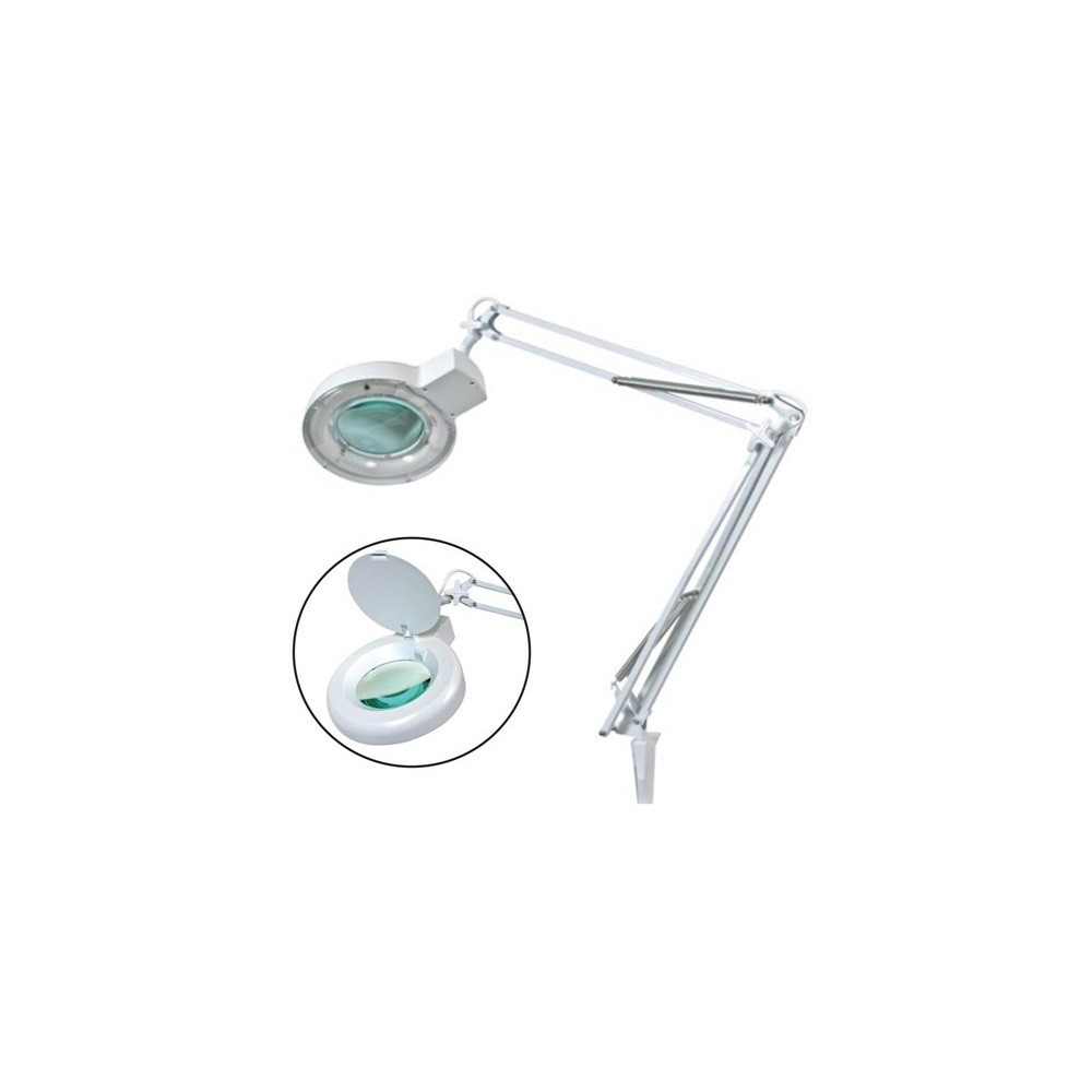 CANDEEIRO LED COM LUPA 8 DIOPTRIAS 230V 22W