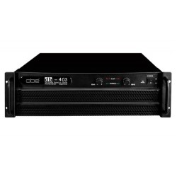 OBEI DB-403 AMPLIFICADOR 3U RACK 2X1200w @4Ohm 1X2400W @8Ohm