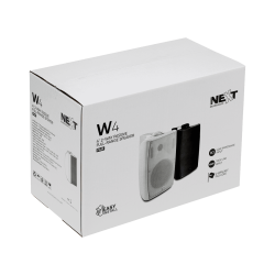 NEXT AUDIOCOM W4 PAR COLUNAS 4" 40W 8OHM PRETAS
