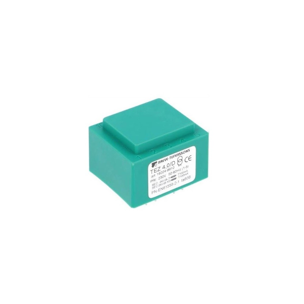 TRANSFORMADOR ENCAPSULADO 230VAC 24V 4VA
