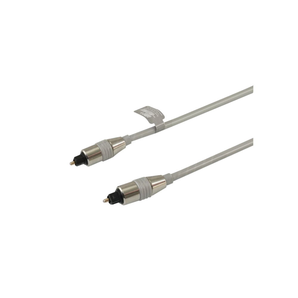 CABO FIBRA OTICA TOSLINK MACHO/MACHO 5MTS