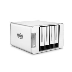 NAS 4 BAIAS 2.5"/3.5" RAID 0-10 INTEL J3455 2.3Ghz 4GB DDR