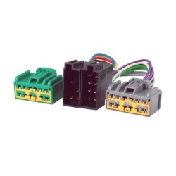 CABO ADAPTADOR AUDIO ISO PARA VOLVO 24P