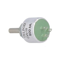 POTENCIOMETRO AXIAL MONOVOLTA 1W 100K