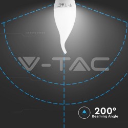 LAMPADA CHAMA LED 5.5W E14 6400K
