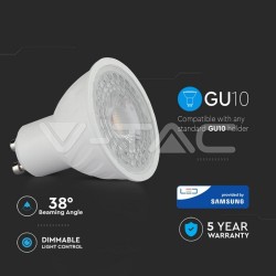 LAMPADA LED 6.5W GU10 230V DIMAVEL
