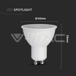 LAMPADA LED 6.5W GU10 230V DIMAVEL