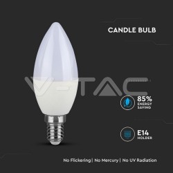LAMPADA LED 4.5W E14 6400K