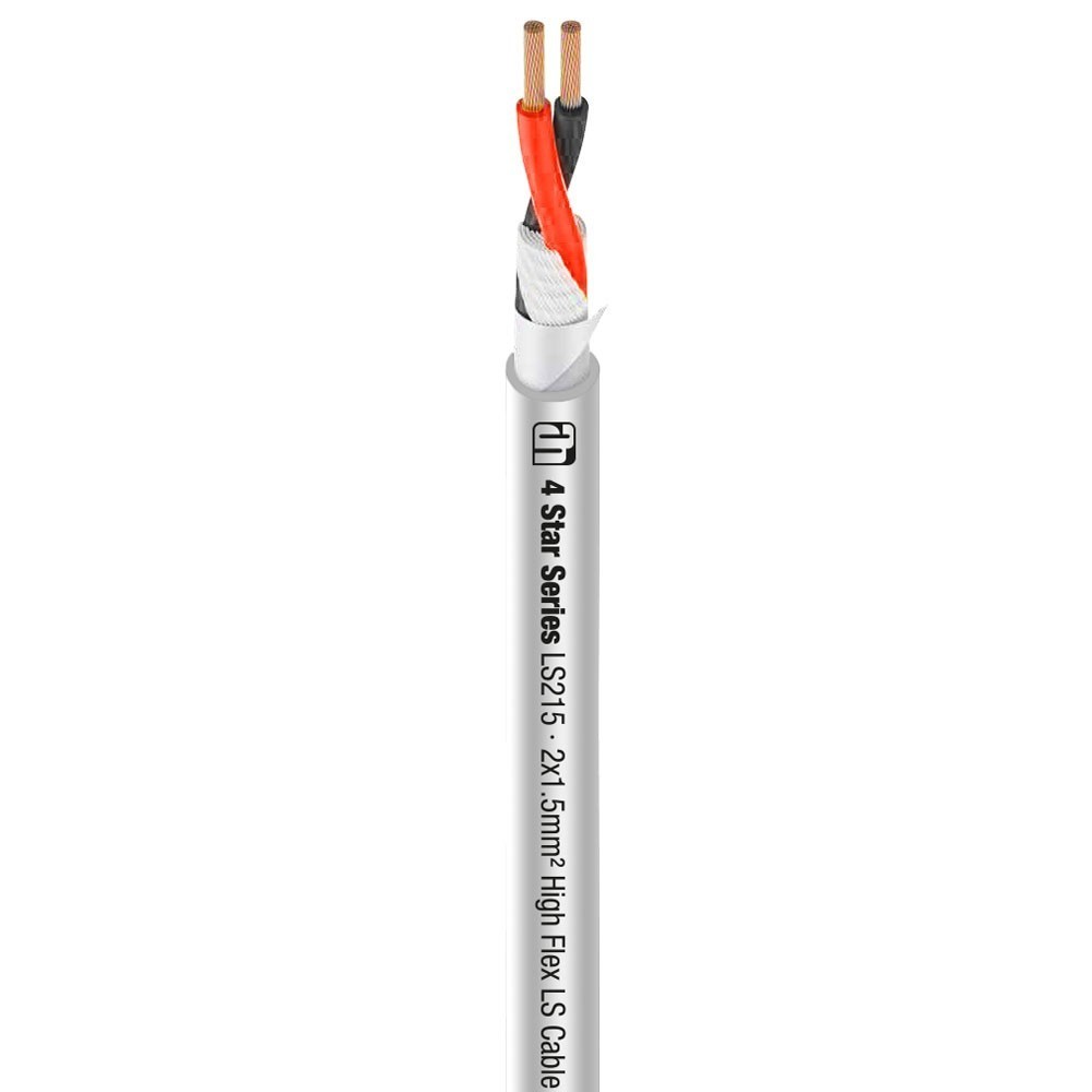 CABO COLUNA REDONDO 2X1.5mm BRANCO