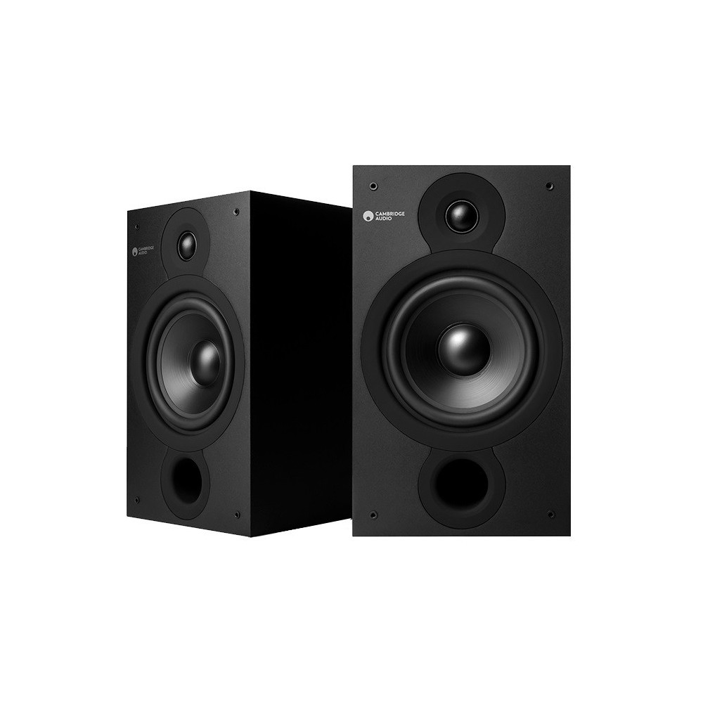 CAMBRIDGE AUDIO SX60 PAR COLUNAS PRETO MATE