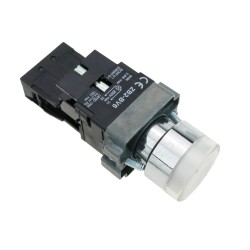 BOTAO PRESSÃO PAINEL 22mm 10A COM LED 220V