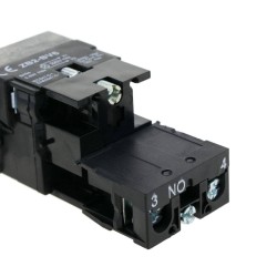 BOTAO PRESSÃO PAINEL 22mm 10A COM LED 220V