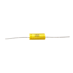 CONDENSADOR POLIESTER 1uF HORIZONTAL 250V NAO POLARIZADO
