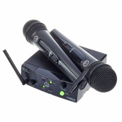 AKG WMS40 MINI DUAL VOCAL SISTEMA WIRELESS