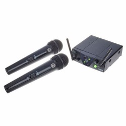 AKG WMS40 MINI DUAL VOCAL SISTEMA WIRELESS