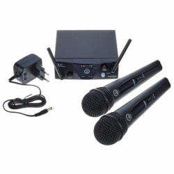 AKG WMS40 MINI DUAL VOCAL SISTEMA WIRELESS