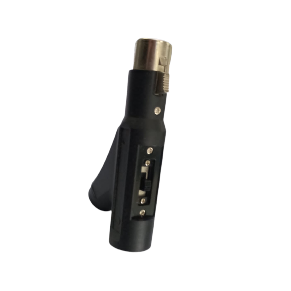 FICHA XLR MACHO/FEMEA COM INTERRUPTOR