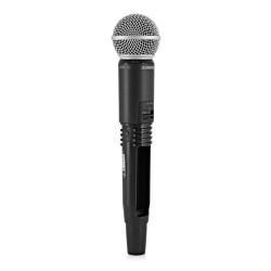 SHURE GLXD24/SM58 SISTEMA WIRELESS+MICROFONE DE MAO 2.4GHZ