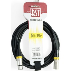 EXTENSAO XLR FEMEA / XLR MACHO BST 5MTS