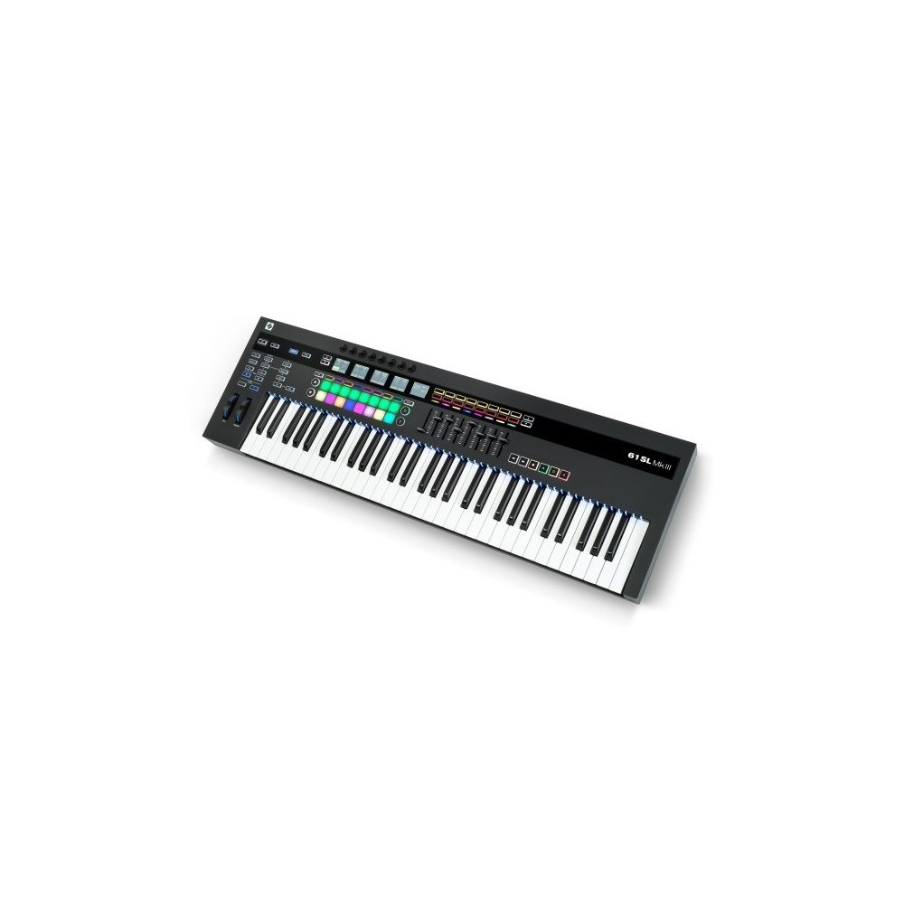 NOVATION 61SL MKIII TECLADO CONTROLADOR 61TECLAS 16PADS USB MIDI