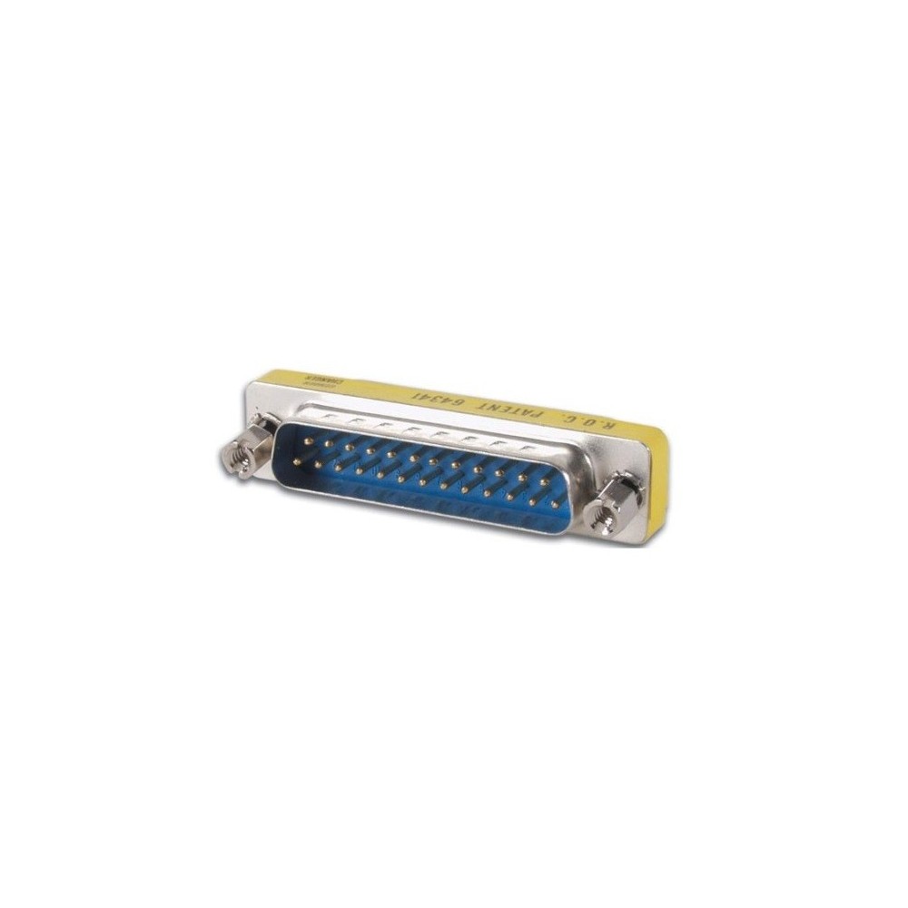 ADAPTADOR SUB-D 25P MACHO / MACHO