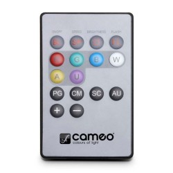 BARRA LEDS RGB 12X3W COM COMANDO CAMEO