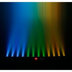 BARRA LEDS RGB 12X3W COM COMANDO CAMEO