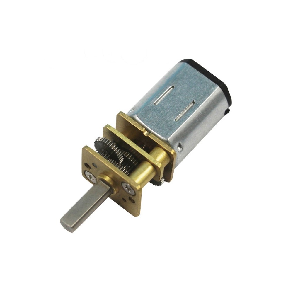 MICROMOTOR REDUTOR 3-6VDC 1000RPM 1:100