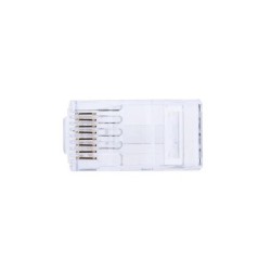 FICHA TELEFONE RJ45  8P COM GUIA