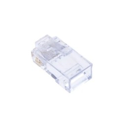 FICHA TELEFONE RJ45  8P COM GUIA