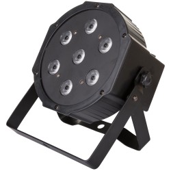 JB SYSTEMS PARTY SPOT FLAT PAR 7X8W RGBW