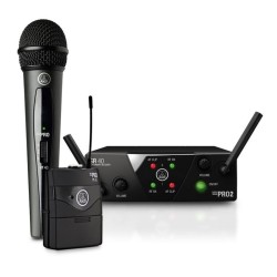 AKG WMS40 MINI DUAL VOCAL+INSTRUMENTAL SISTEMA WIRELESS