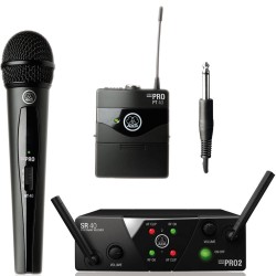 AKG WMS40 MINI DUAL VOCAL+INSTRUMENTAL SISTEMA WIRELESS
