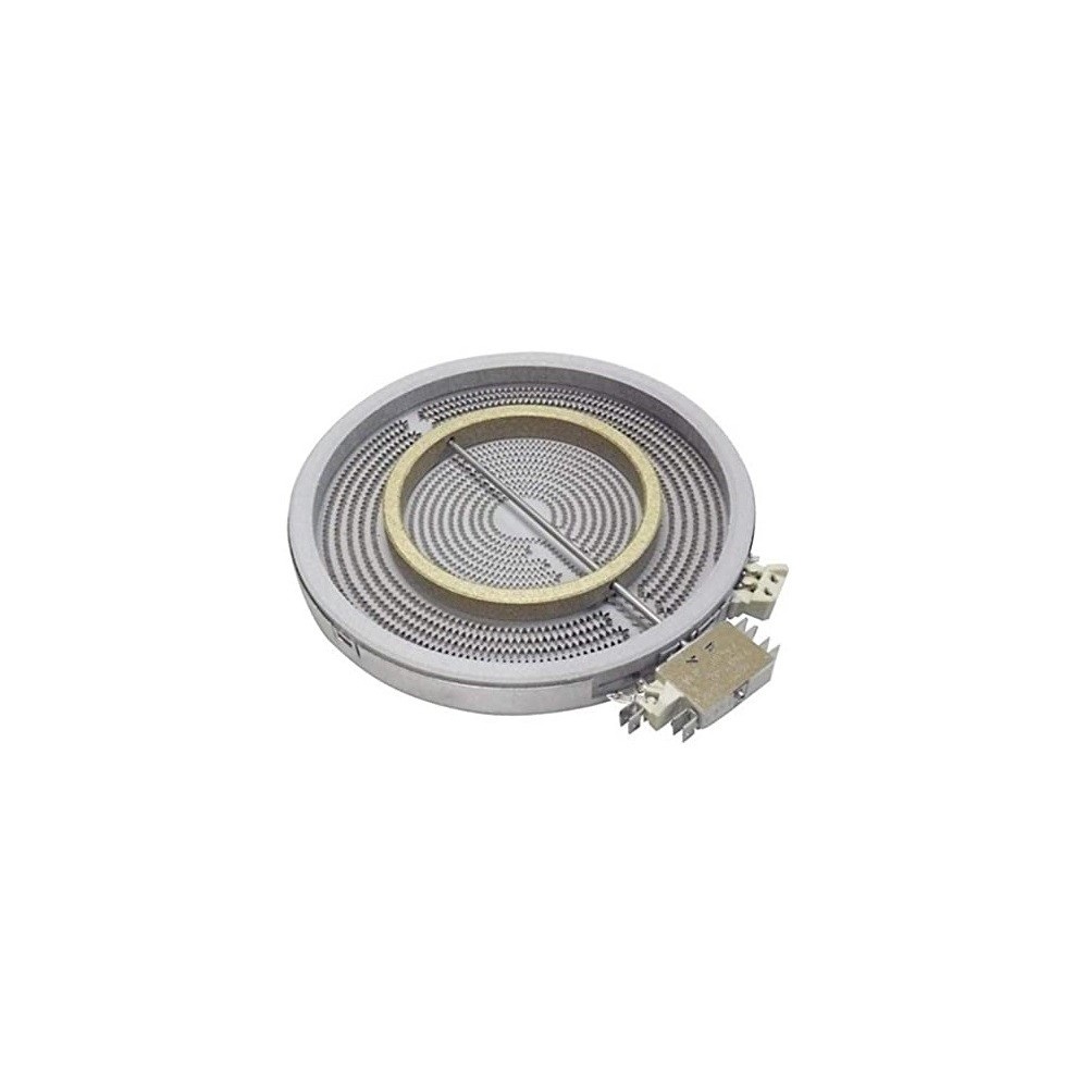 PLACA VITROCERAMICA 2100W + 700W 230V DIAM.230mm